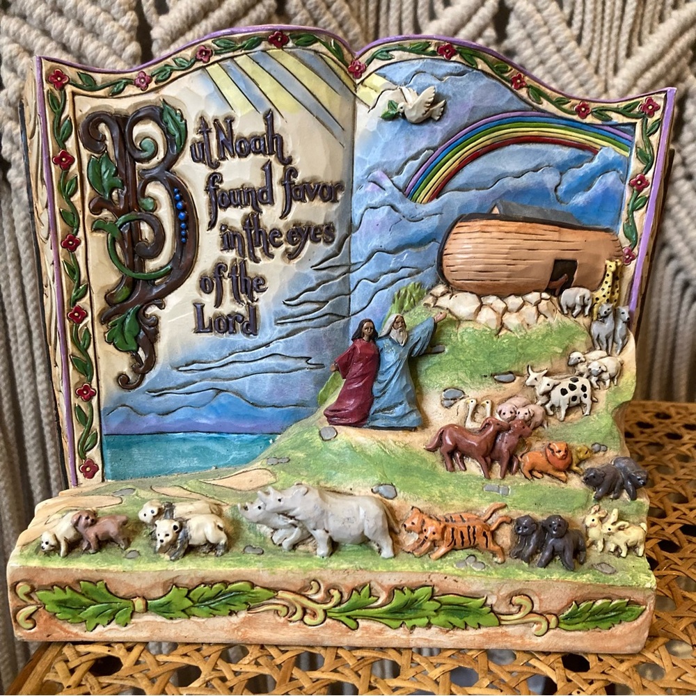 Jim Shore “Walk Faithfully With God” Noah’s Ark Heartwood Creek